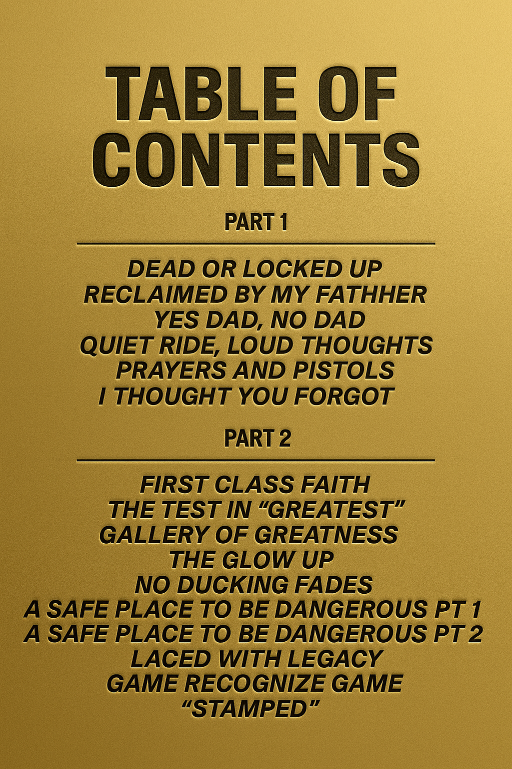 March 23: The Greatest of All Time — Gold Standard Edition (Buckets Academy Exclusive)